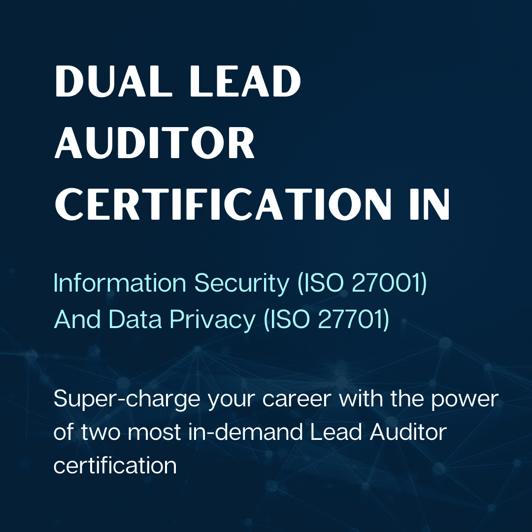 Dual ISO Certification